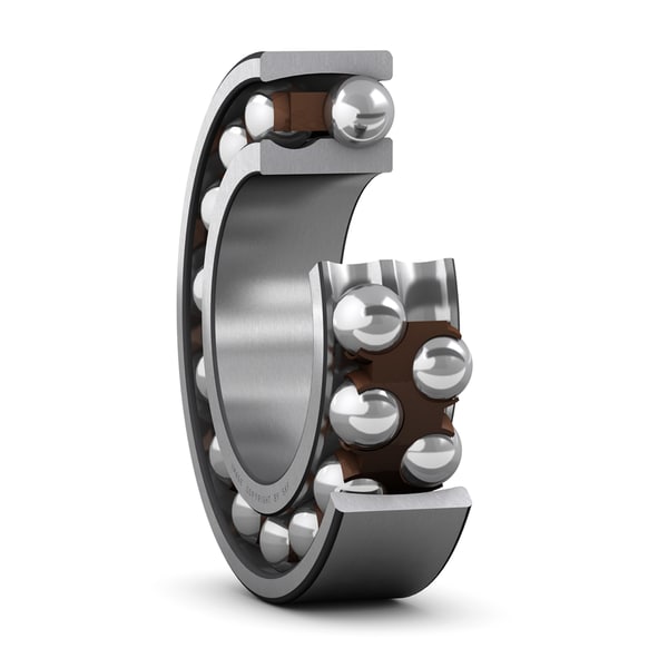 Aligning ball bearing