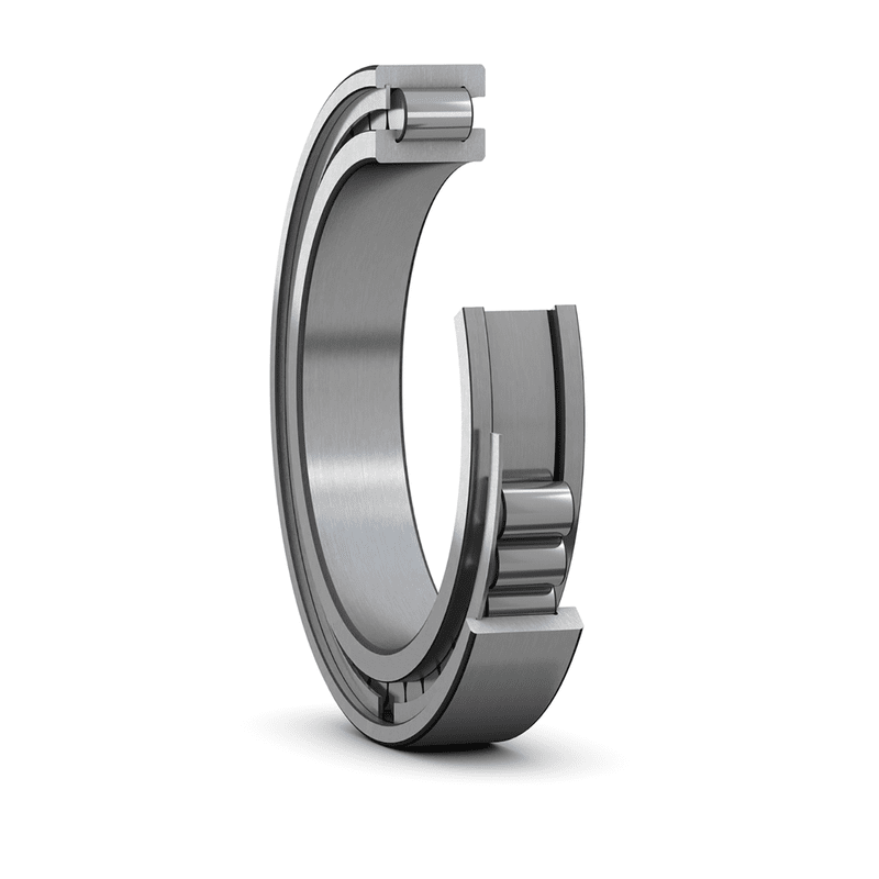 Single row fully loaded cylindrical roller bearing