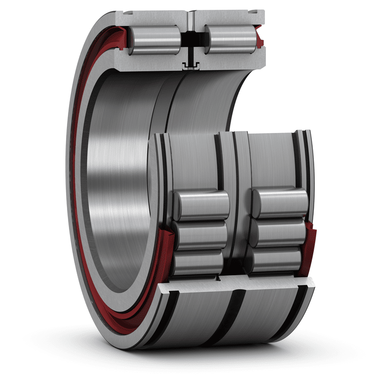 Double row fully loaded cylindrical roller bearings