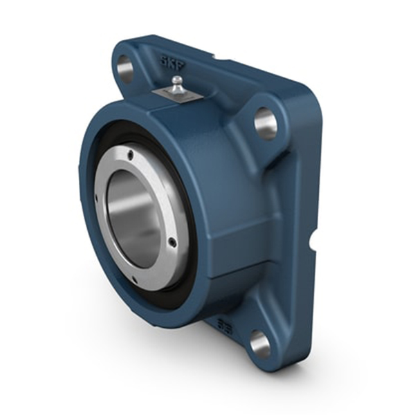 Imperial series square flanged roller bearing unit with SKF ConCentra locking device