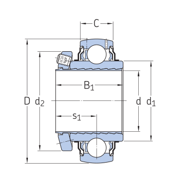 SKF ConCentra outer spherical bearing