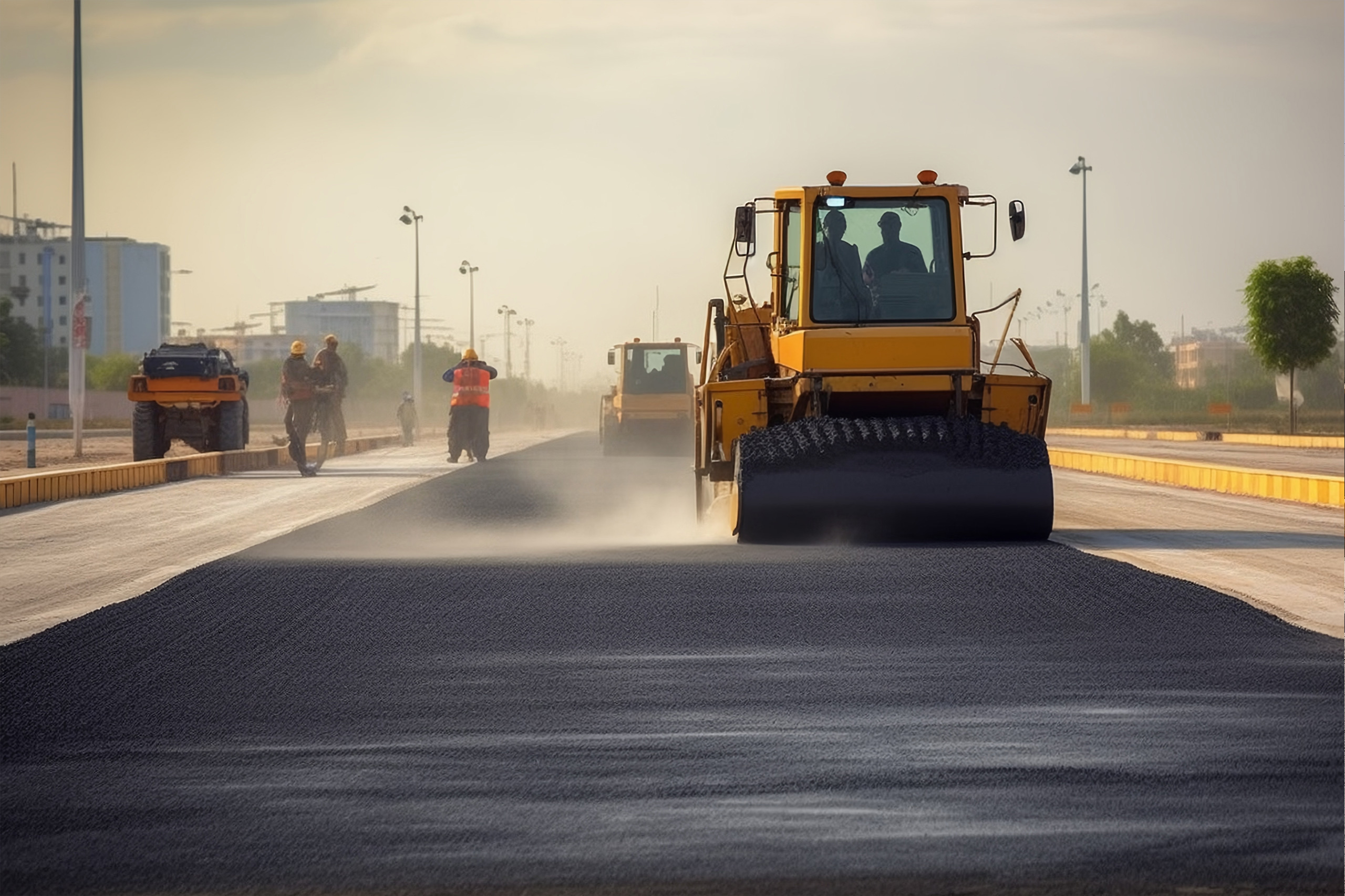 Road roller equipment